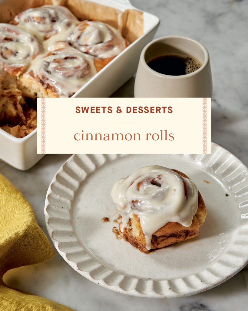 Sweets & Desserts: cinnamon rolls
